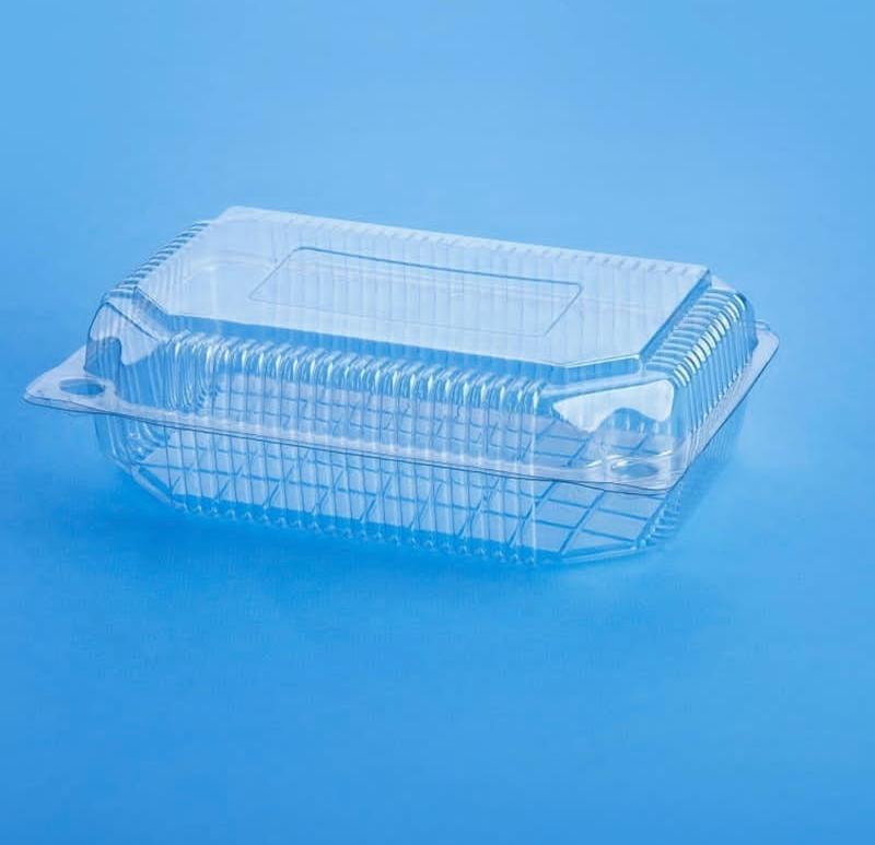 تصویر 1 از خرید و قیمت ظرف یکبار مصرف طلقی بسته بندی فوکری کوتاه + فروش فوق العاده